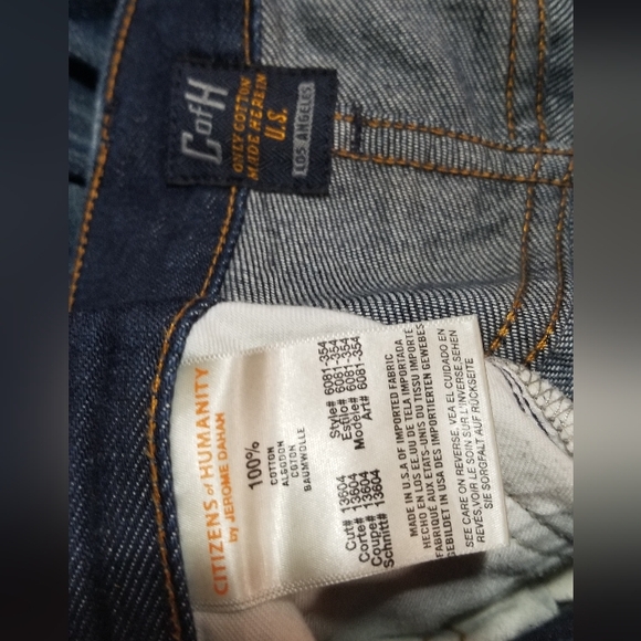 Citizens Of Humanity Men's 29 Selvedge Jeans - Picture 6 of 6